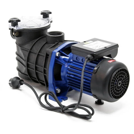 WILTEC Pompe Piscine17700l/h 1100 Watts Pompe Filtration Circulation Filtre Eau Pool Whirlpool Jardin – Image 3