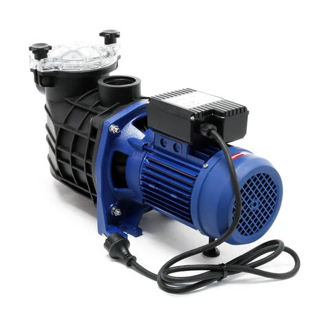 WILTEC Pompe Piscine 26400l/h 2200 Watts Pompe Filtration Circulation Filtre Eau Pool Whirlpool Jardin – Image 3