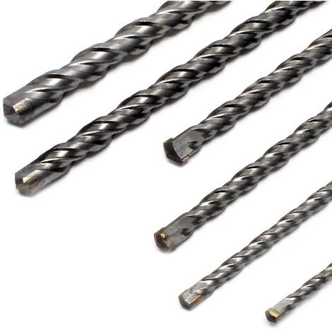 WILTEC Jeu De 17 Forets Et Burins SDS Avec Coffret Perforateur Burineur Marteau-piqueur Maçonnerie – Image 2