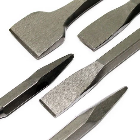 WILTEC Jeu De 17 Forets Et Burins SDS Avec Coffret Perforateur Burineur Marteau-piqueur Maçonnerie – Image 3