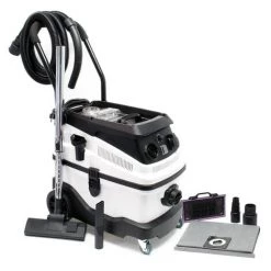 WILTEC Aspirateur Sec Et Humide 1600W Triple Étape Filtration & Fonction De Soufflere Accessoires Inclus