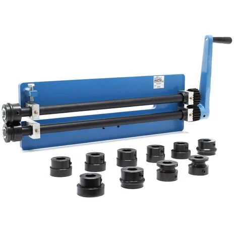 WILTEC Cintreuse à Rouleaux Manuelle Usinage De Rouleaux Profilés Production De Rainures Cintrage Pliage