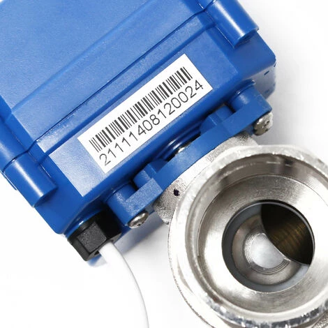 WILTEC Vanne à Bille Pour Eaux Usées Camping-cars Caravanes 12 V DC ∅25mm & Déverrouillage D'urgence – Image 3