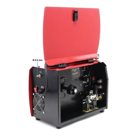 WILTEC Poste à Souder MIG-MAG 40-180A De Soudage 0,6-1,0mm Appareil Mobile Commutateur Thermique – Image 3