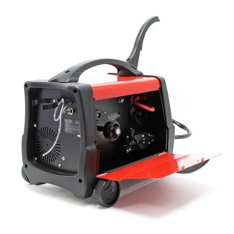 WILTEC Poste à Souder MIG-MAG 40-140 Ampères Fil Fourré 0,6-0,8mm Appareil Mobile Commutateur Thermique – Image 3