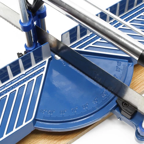 WILTEC Scie à Onglet Manuelle Scie à Main 550 Mm – Image 5