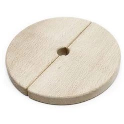 WILTEC Pièce De Rechange Couvercle En Bois Pour Presse 2 Pièces