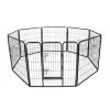 WILTEC Enclos Parc Extérieur Pour Chien Et Chat Grillage Barrière Protection Animaux Domestiques M 210x80cm