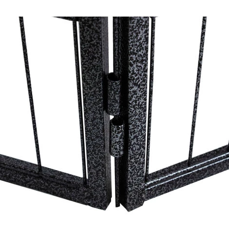 WILTEC Enclos Parc Extérieur Pour Chien Et Chat Grillage Barrière Protection Animaux Domestiques M 210x80cm – Image 5