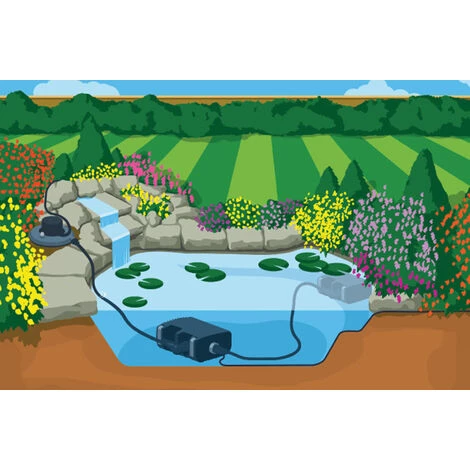 WILTEC Hozelock Filtre Satellite Pour AquaForce Pompe De Bassin 5000-15000 – Image 2