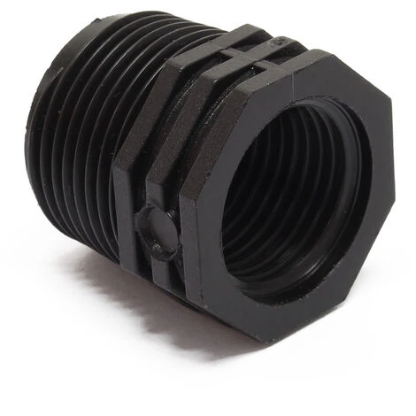 WILTEC Hozelock Mamelon De Réduction De Filetage Mâle 26,16 Mm (3/4") à Filetage Femelle 20,67 Mm (1/2") – Image 2
