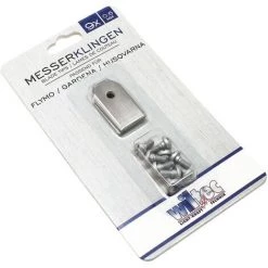 WILTEC Lames 9x0,6mm Vis Montage Automover Robot - Tondeuse Lames