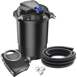 WILTEC SunSun CPA-30000 SET 30000l 18W UVC NEO6000 Pompe Tuyau Kit De Filtration