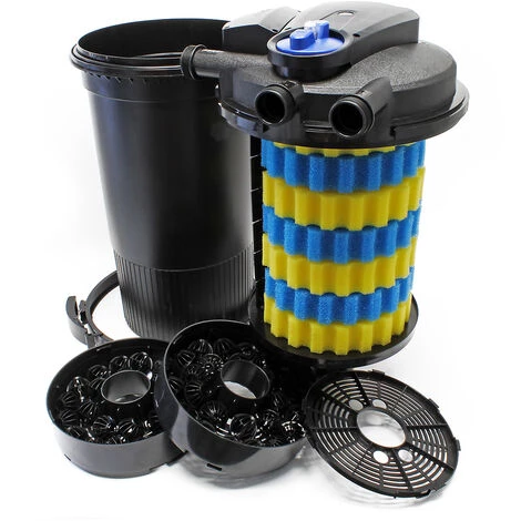 WILTEC SunSun CPA-30000 SET 30000l 18W UVC NEO6000 Pompe Tuyau Kit De Filtration – Image 2