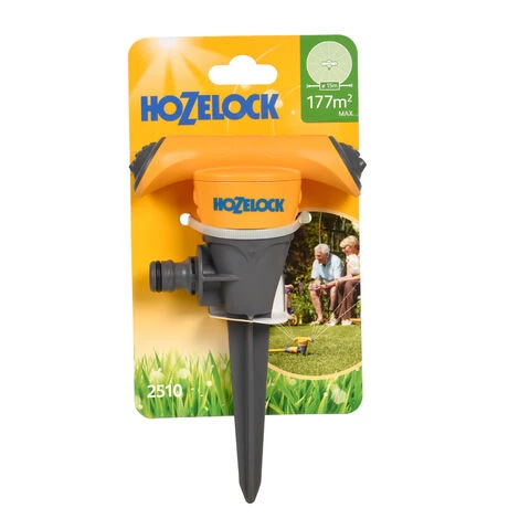 WILTEC Hozelock Arroseur Rond, Avec Piquet De Sol, Portée 177m², Pour Petits Et Moyens Jardins – Image 2