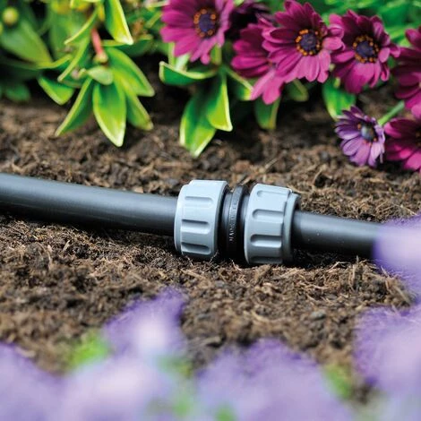 WILTEC Hozelock Rallonge De Tuyau Pour Irrigation De Surface EasyDrip, 2 Pièces, Pour Tuyaux Ø13mm – Image 2