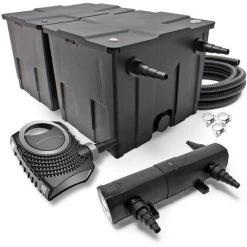 WILTEC SunSun CBF-350B CUV-236 36W SET NEO6000 Pompe Tuyau Kit De Filtration