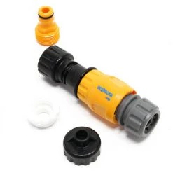 WILTEC Hozelock Régulateur De Pression Pour Système D'irrigation, Régulé à 1,5 Bar, Pour Tuyaux Ø4 / 13mm