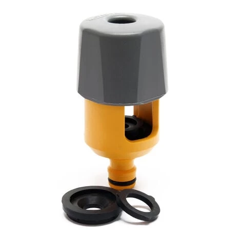 WILTEC Adaptateur Universel Hozelock Robinet Mitigeur 43 Mm (H) / 34 Mm (L) Raccord Tuyau Évier Étanche