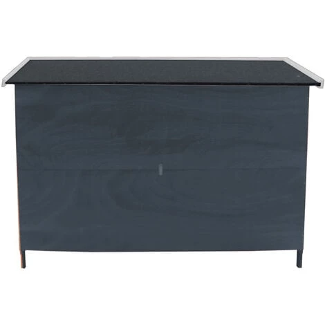 WILTEC Double Cabane Gris à Lapins Ou à Petits Rongeurs à Deux étages – Image 3