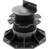 WILTEC XPOtool Plots De Fondation Charge 2700kg Pieds De Support Réglage En Hauteur 60-140mm Lames Terrasse