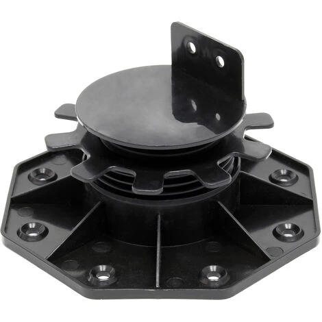 WILTEC XPOtool Plots De Fondation Charge 2700kg Pieds De Support Réglage En Hauteur 30-60mm Lames Terrasse