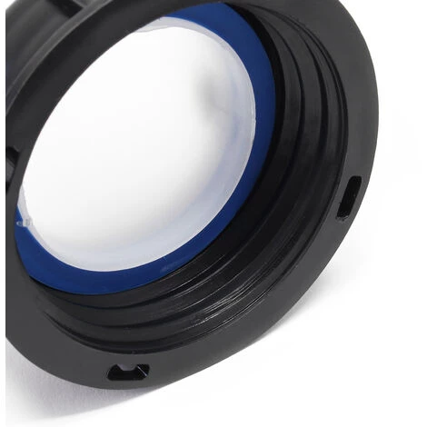 WILTEC Tubulure De Sortie IBC Plastique Angle Coudé 90° Pour Conteneurs Avec Filetage à Pas Grossier S60x6 – Image 3