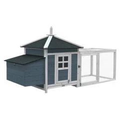 WILTEC Abri Pour Rongeurs Clapier Poulailler Petits Animaux Espace Libre