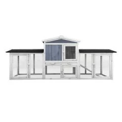 WILTEC Clapier Lapin Clapier Lièvre Cage Enclos Libre