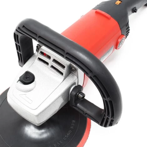 WILTEC XPOtool Machine Polir Meuleuse 1200W 3000 Tr./min Polisseuse 6 Niveaux Ponceuse Rotative Set – Image 4