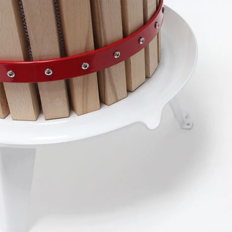 WILTEC Pressoir à Fruits 6l Sac Pressoir Inclus Et Broyeur à Fruits 7l Pour La Préparation De Moût – Image 5