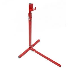 WILTEC Cric élévateur Manuel Lève Tondeuse Aide Nettoyage Charge Maximale De 18 Kg, Réglable En Hauteur