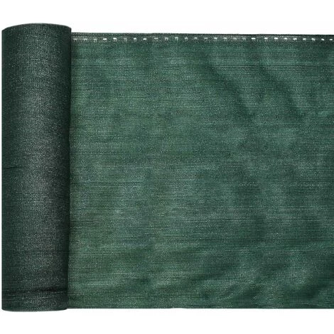 WILTEC Bâche De Clôture 1,5 × 10 M, Verte, Brise-vue Pour Clôtures, Balcons Et Jardins, Tissu En PE-HD Stabilisé Aux Rayons UV