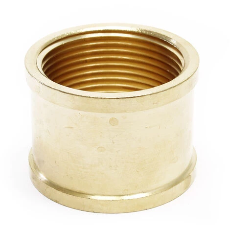 WILTEC Manchon En Laiton 39,59mm Filetage Femelle (1 1/4") Raccord De Tuyaux Douille – Image 3
