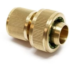 WILTEC Raccord Rapide 19mm (3/4") Laiton Pour Système D’encliquetage De 16mm Raccord Tuyau Easy Klick
