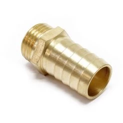 WILTEC Raccord à Vis 1/3 20,95 Mm (1/2'') Filetage Mâle Taille Tuyau 19mm (3/4'') Largeur De Clé 22mm