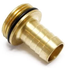 WILTEC 1/3 Raccord à Vis 33,25mm (1'') Filetage Mâle Taille Tuyau 19mm (3/4'') Avec Collet Et Joint Torique