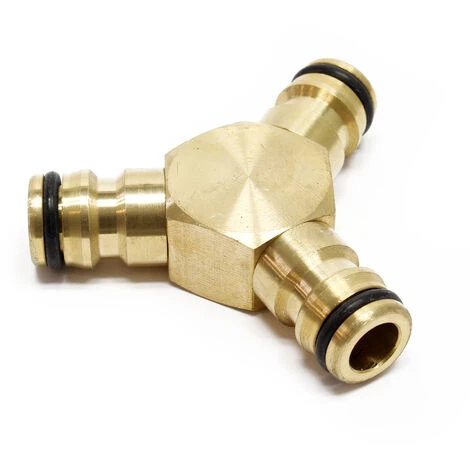 WILTEC Raccord En Y Clic Raccord Rapide Raccord Enfichable Pour Systèmes Clic 16 Mm