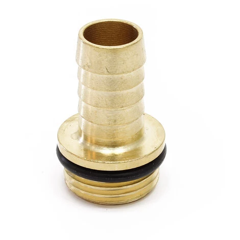 WILTEC Raccord Eau à Vis 1/3 De 20,95mm Filetage Mâle (1/2'') Tuyaux 13mm (1/2'') Collet Et Joint Torique – Image 3
