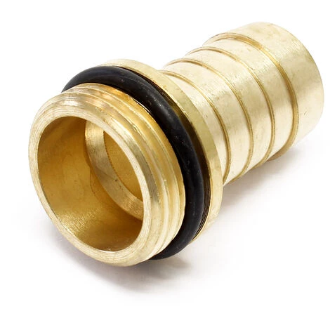 WILTEC Raccord Eau à Vis 1/3 De 26,44mm Filetage Mâle (3/4'') Tuyaux 19mm (3/4'') Collet Et Joint Torique – Image 2