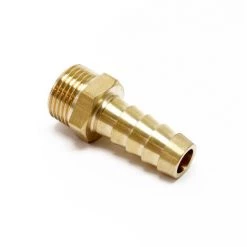 WILTEC Raccord à Vis 1/3 16,66 Mm (3/8'') Filetage Mâle Taille Tuyau 10mm (3/8'') Largeur De Clé 17mm