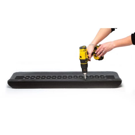 WILTEC Rampe De Seuil 3 Bordures Inclinées, 60mm, 2500 Kg Capacité De Charge, Rampe Pour Fauteuil Roulant – Image 5