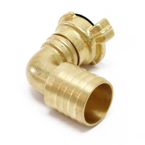 WILTEC Section Tube Coudée 90° Raccord Rapide Douille 32mm (1 1/4") Filetage Mâle 360° Accouplement Griffes – Image 2