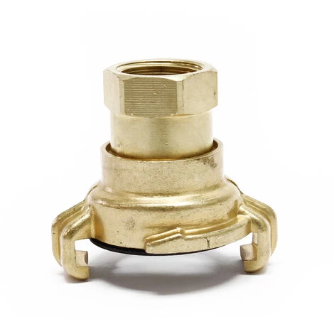 WILTEC Pièce Filetée Raccord Rapide 19,17mm (1/2″) FI Tournant à 360° Avec Raccord à Griffes – Image 2