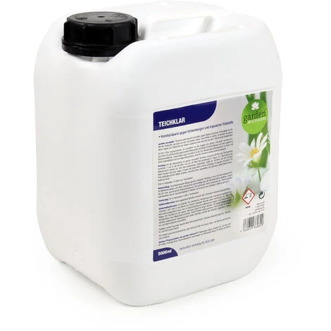 WILTEC Garden Moments Étang Limpide 5000 Ml Pour L’Eau D’étang Verte/brune, Contre Les Algues Flottantes