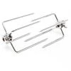 WILTEC Fourchettes Pour Tournebroche Lot De 2 Fourches à Viande Pour Rôtisserie Tournebroche
