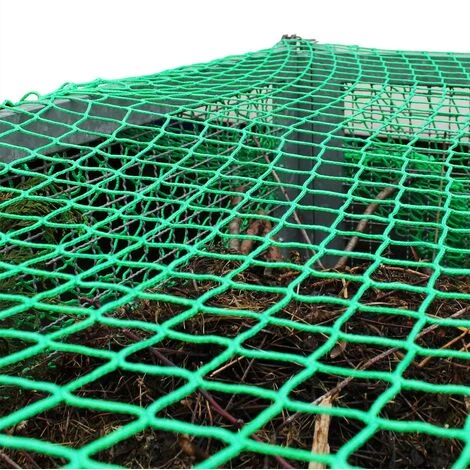 WILTEC Filet De Protection Remorque XPOtool 3x1,65m Filet D'arrimage Filet à Bagages Maille 45x45mm – Image 2