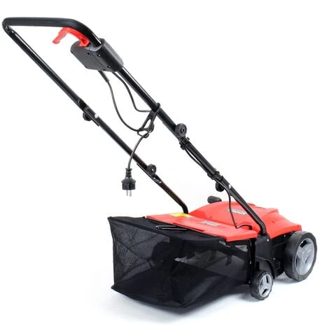 WILTEC XPOtool Scarificateur électrique De Pelouse 1500W 2en1 Rouleau Aérateur 30L Profondeur Réglable – Image 2