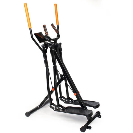 WILTEC Appareil Cardio- Vasculaire Stepper Écran Distance Temps Fitness & Calorie Capteur Pouls 100kg Max. – Image 2