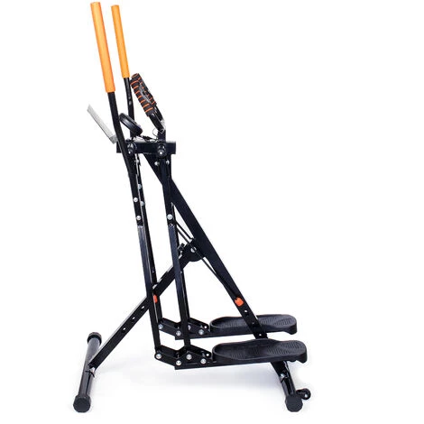 WILTEC Appareil Cardio- Vasculaire Stepper Écran Distance Temps Fitness & Calorie Capteur Pouls 100kg Max. – Image 3